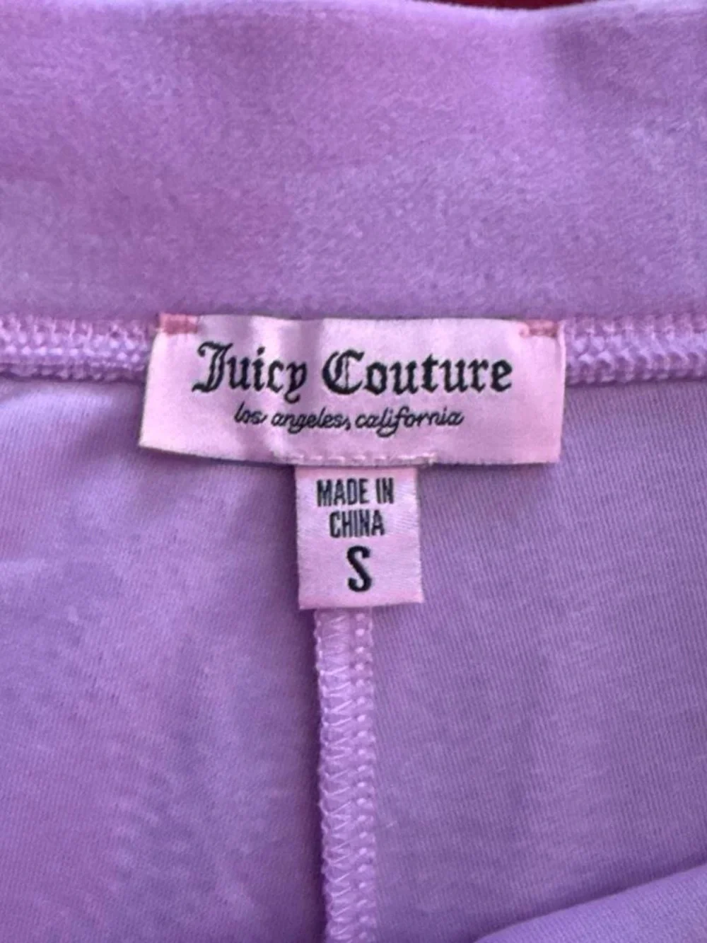 Juicy Couture Lavender Velour Matching Set